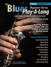 The Blues Play-A-Long and Solos Collection for Clarinet Beginner Series Book & Online Audio cover